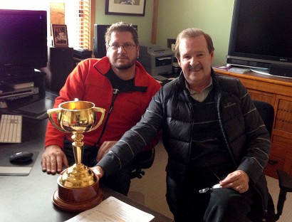 Racing Industry legend Bryan Martin dropped by the  studio to show off the 1981 Melbourne Cup